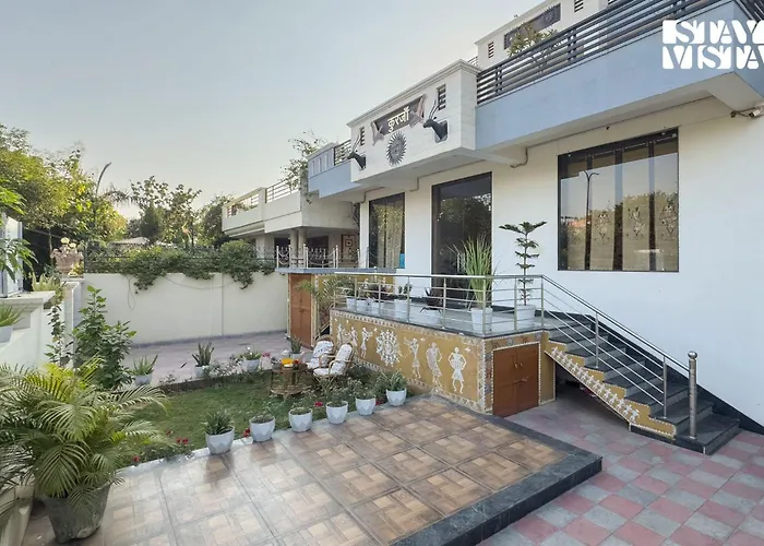 Stayvista At Kurjaan Art Haven 5Bhk Villa With Breakfast, Ac & Wifi In City Centre Jaipur
