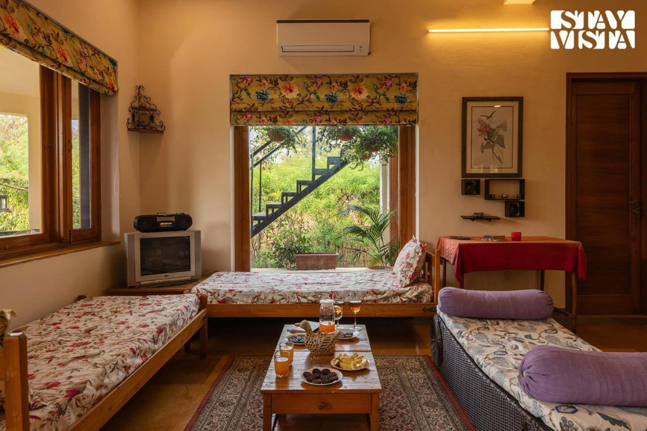 Stayvista's Wildwood Canopy - Forest-view, Pet-friendly With Lawn & Indoor-outdoor Games