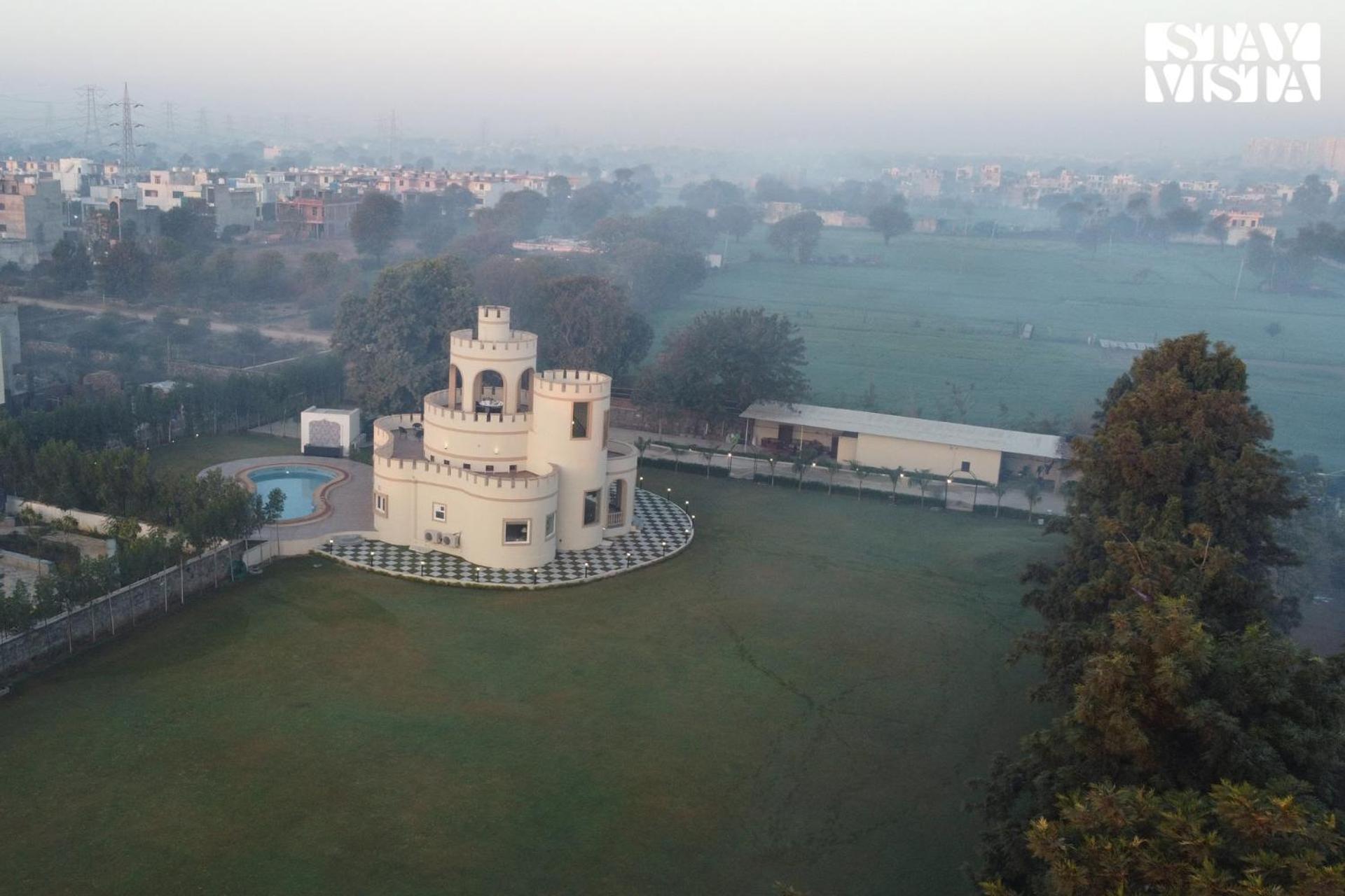 Villa Stayvista's Mystic Castle With Terrace, Swimming Pool, Lawn With Gazebo *