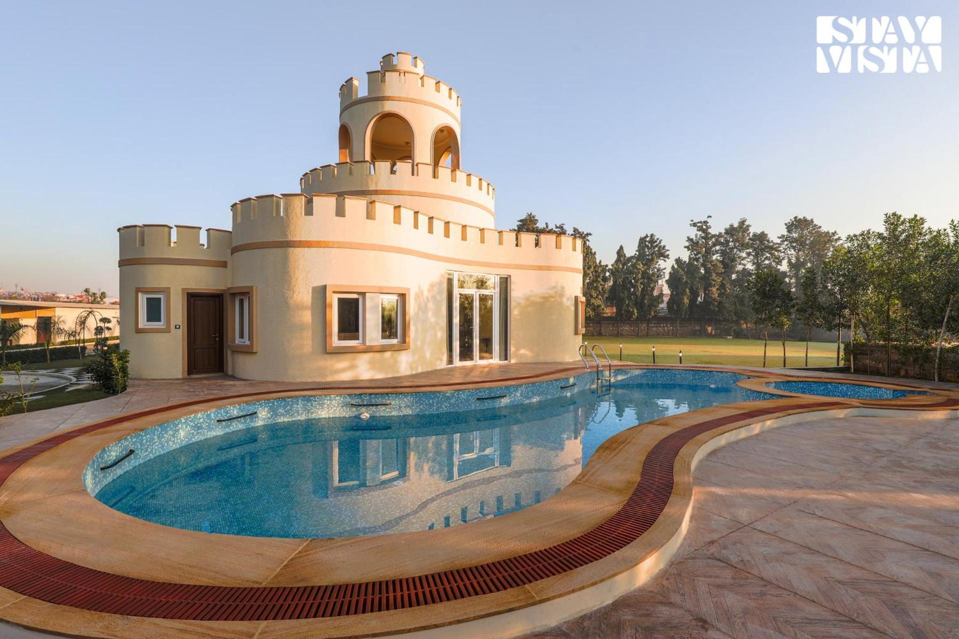 Stayvista's Mystic Castle With Terrace, Swimming Pool, Lawn With Gazebo Villa Jaipur