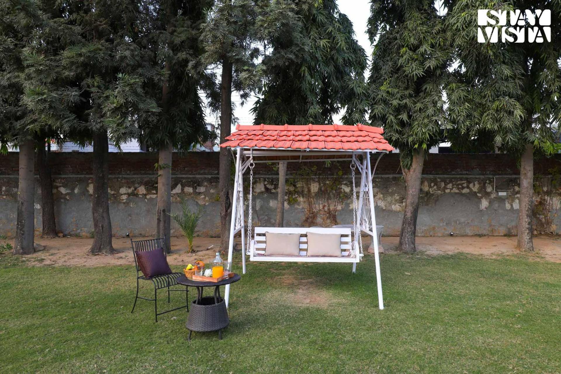 Villa Stayvista's Mystic Castle With Terrace, Swimming Pool, Lawn With Gazebo
