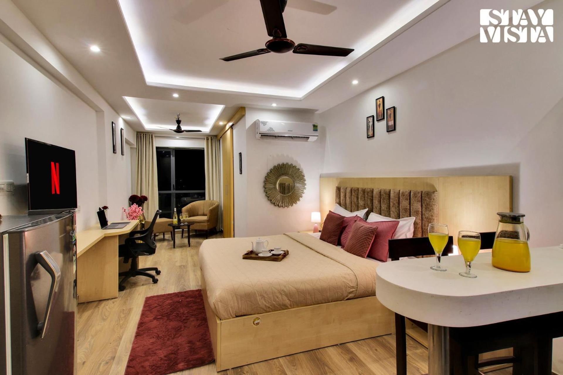Stayvista's Skyline - Urban Oasis With Terrace, Gym & Bar Apartment Jaipur