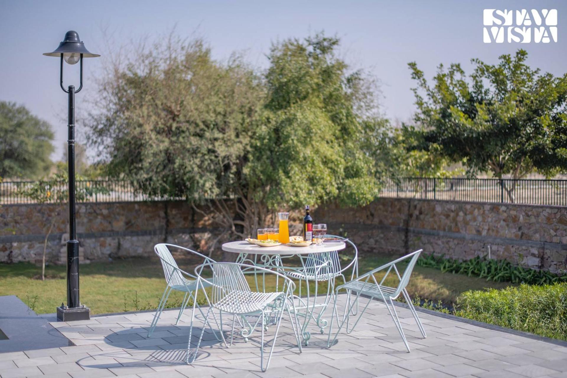 Stayvista's Kachnaar - Pet-friendly With Lawn, Terrace & Indoor-outdoor Games