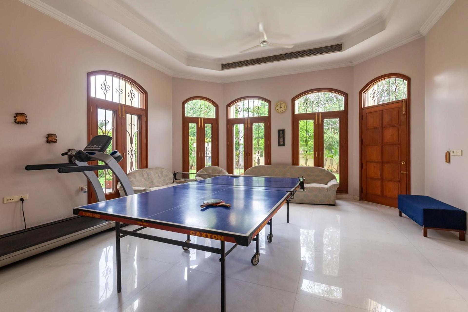 Villa Stayvista's Krishnalaya Mansion: Luxurious Retreat With Indoor Pool & Leisure Amenities