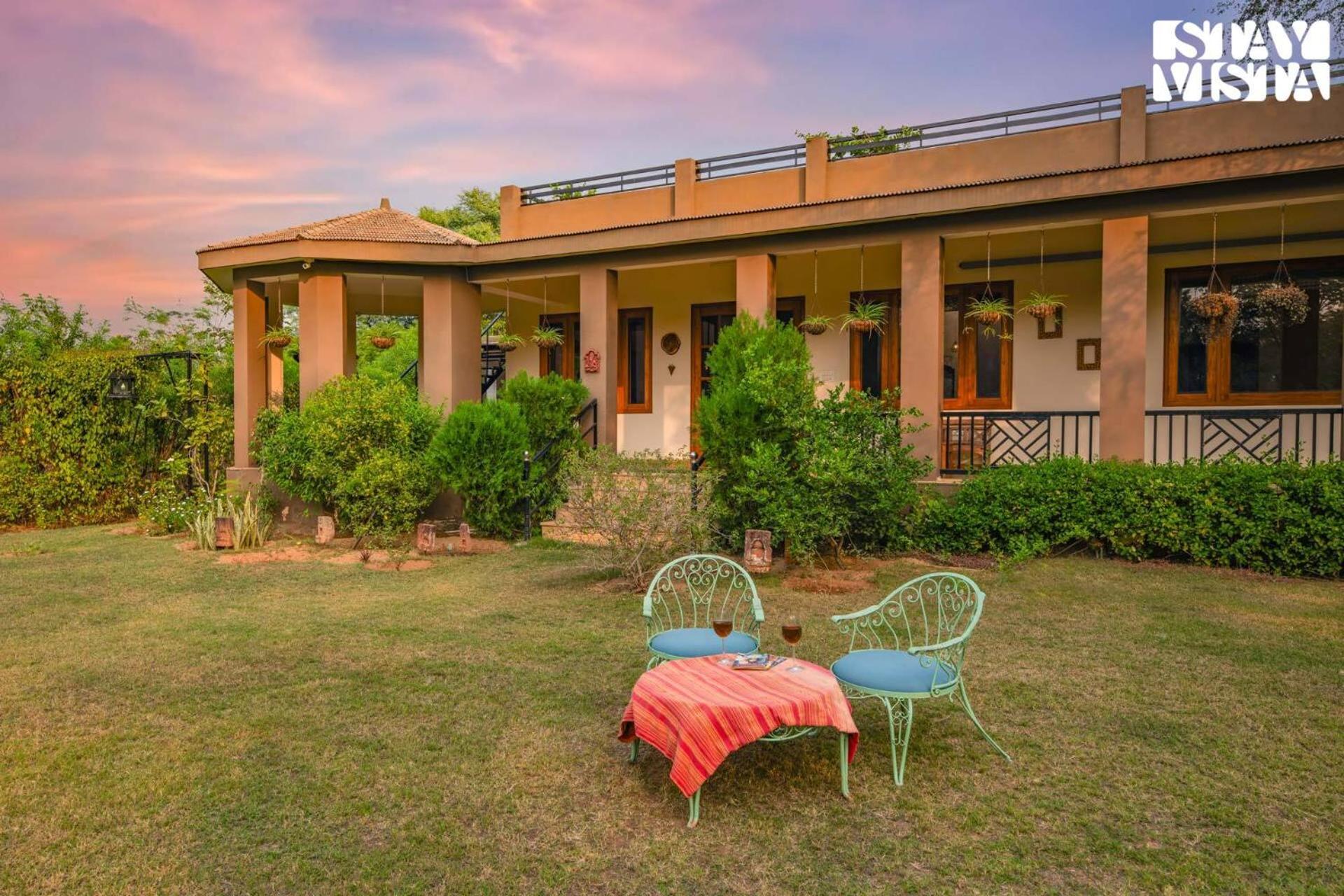 Stayvista's Wildwood Canopy - Forest-view, Pet-friendly With Lawn & Indoor-outdoor Games