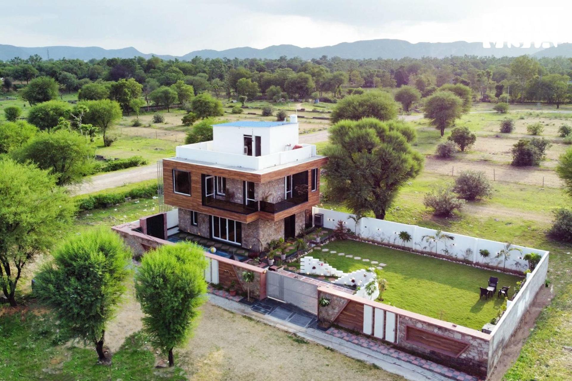 Stayvista At Talin Farms With Mountain View, Pool Villa Jaipur