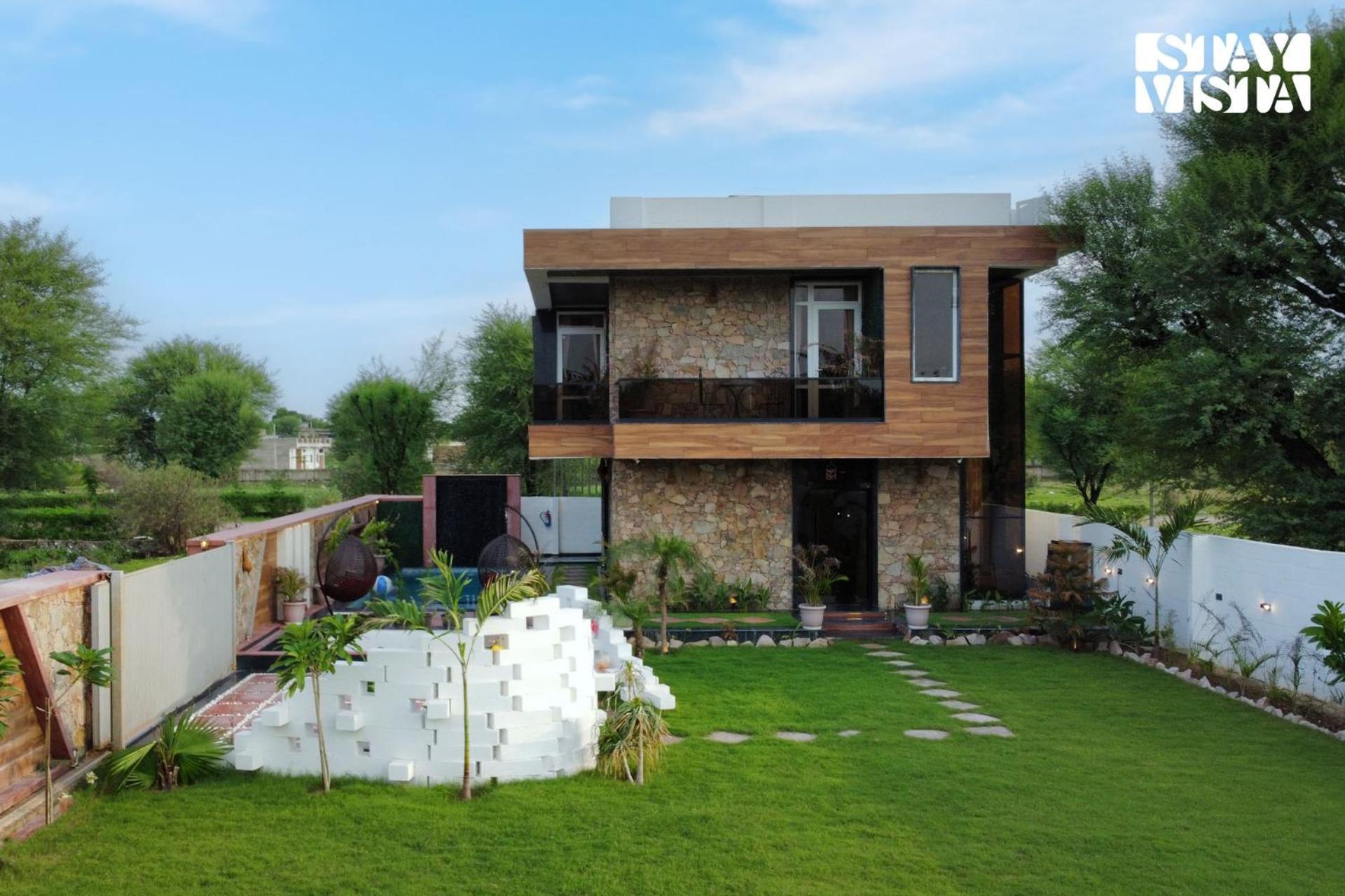 Stayvista At Talin Farms With Mountain View, Pool Villa Jaipur