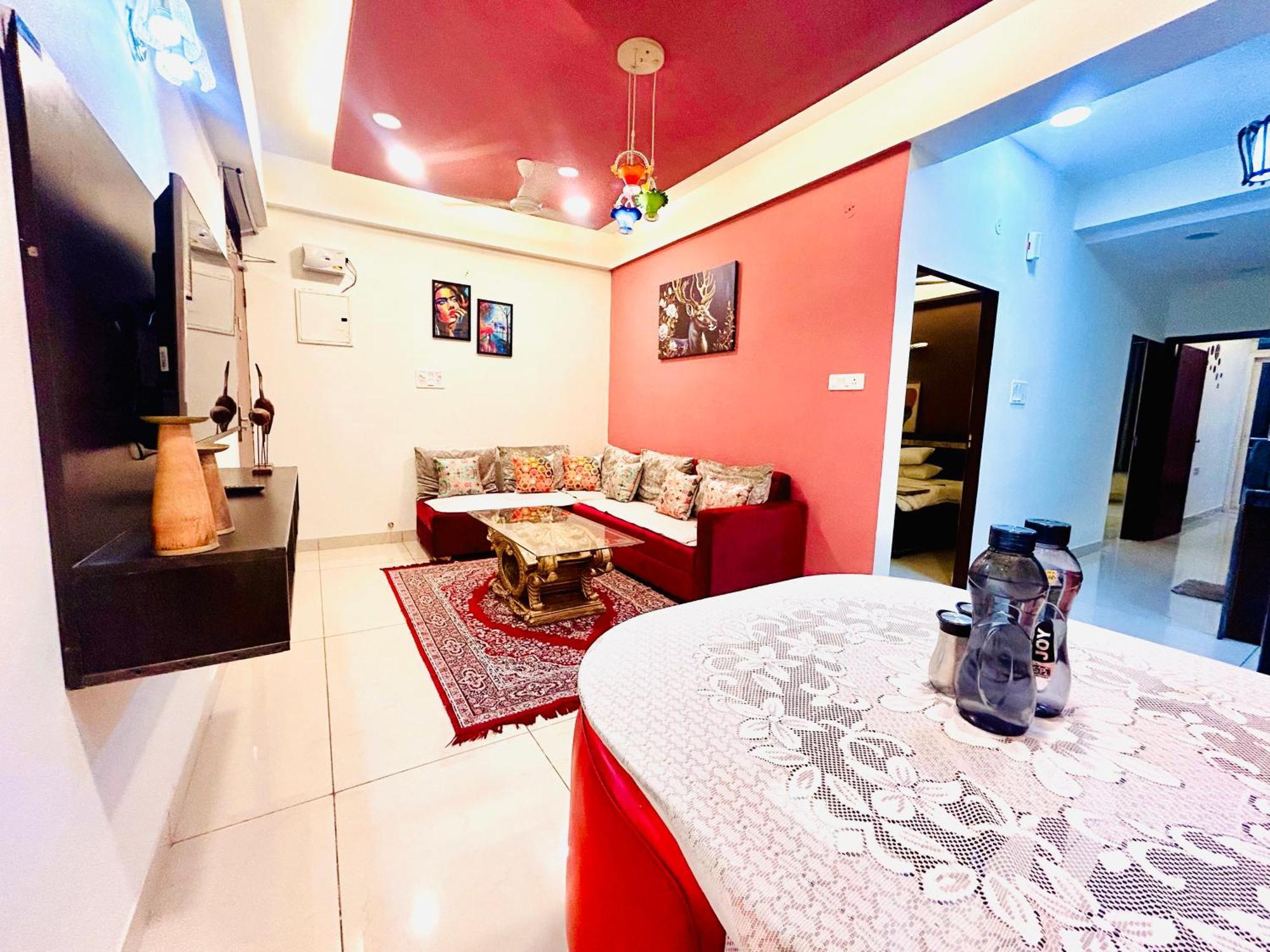 3bhk Airport Abode With Netflix And Prime Apartment *