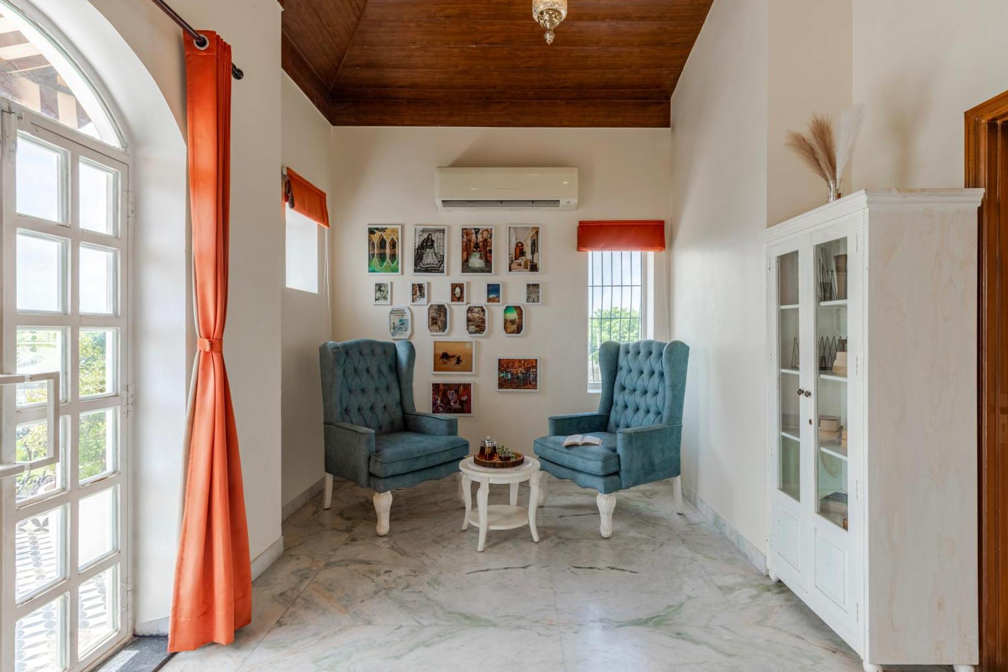 Villa Elivaas 3 Bhk With Pvt Pool & Lush Garden - Oakwood Jaipur
