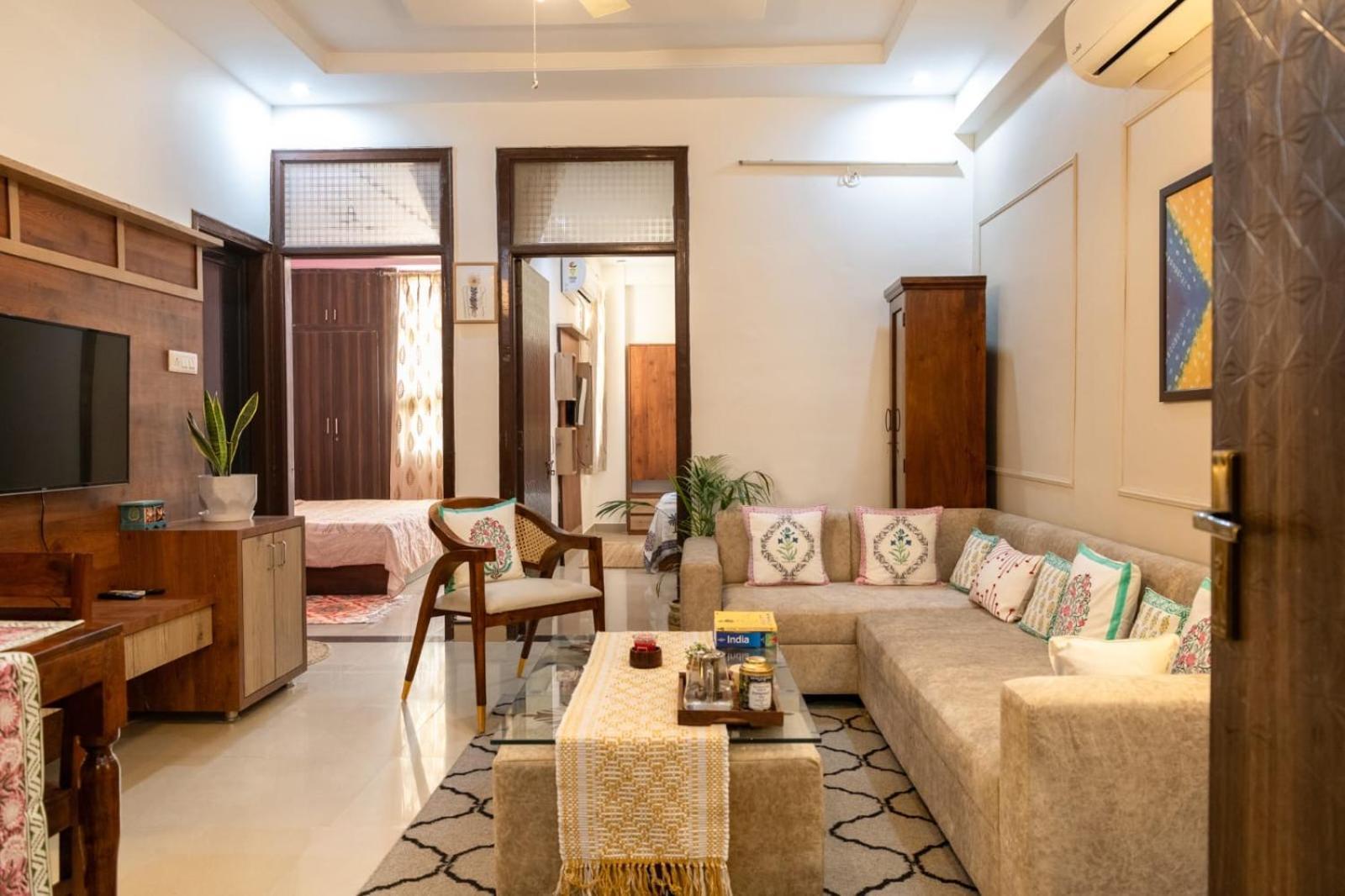 Apartment Experience The Vintage Charm - Private 3Bhk Flat In Jaipur