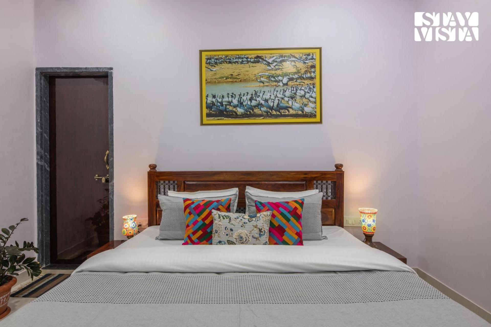 Villa Stayvista At Kurjaan Art Haven 5bhk With Breakfast, Ac & Wifi In Centre Jaipur