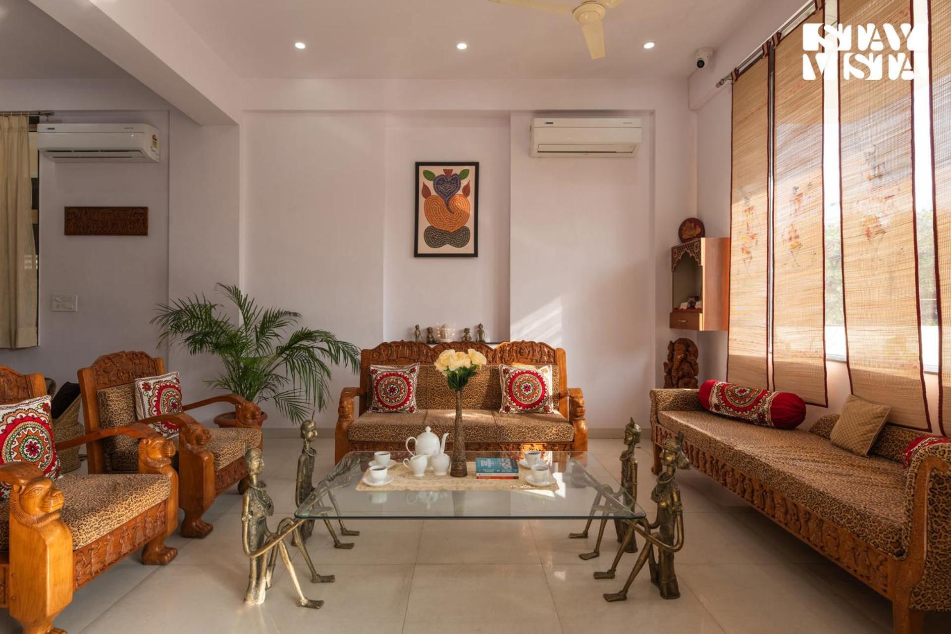 Stayvista At Kurjaan Art Haven 5bhk With Breakfast, Ac & Wifi In Centre Villa Jaipur