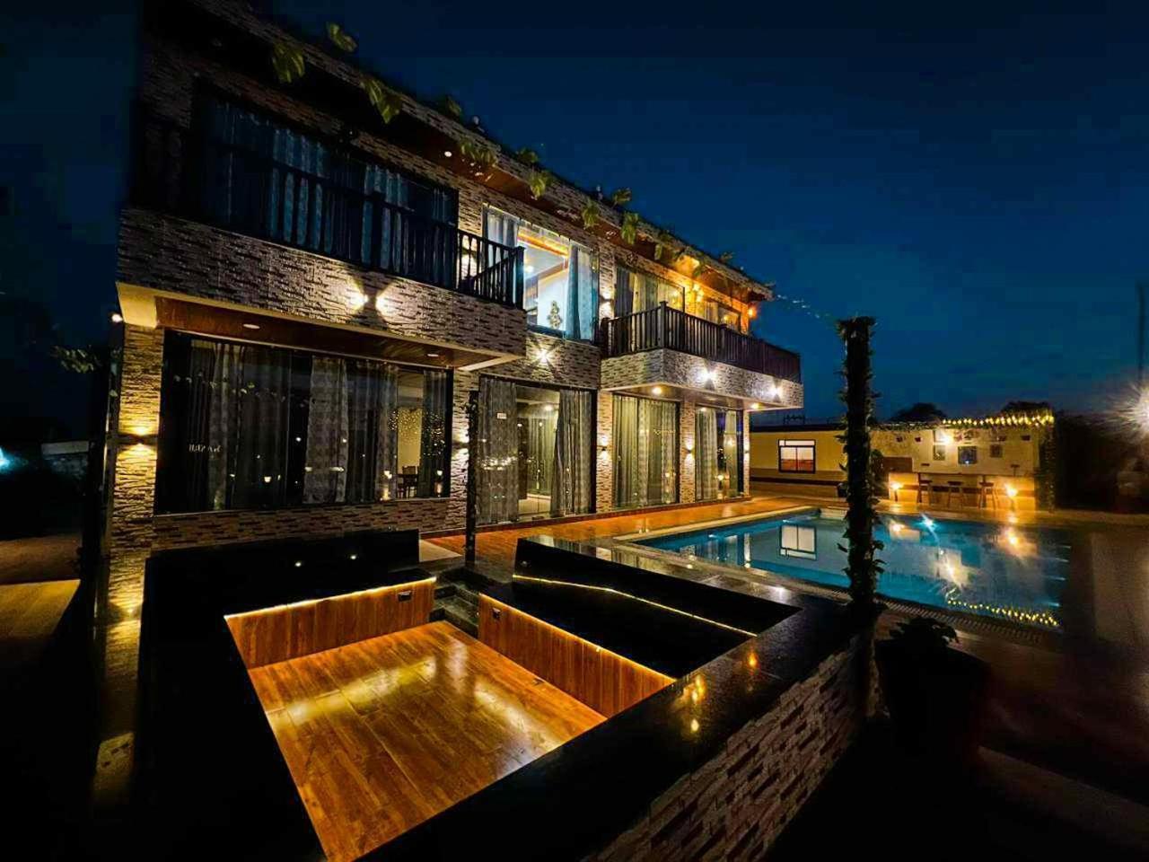 Ibiza Farm By The Party Citadel, A 3bhk Private With Pool * Jaipur