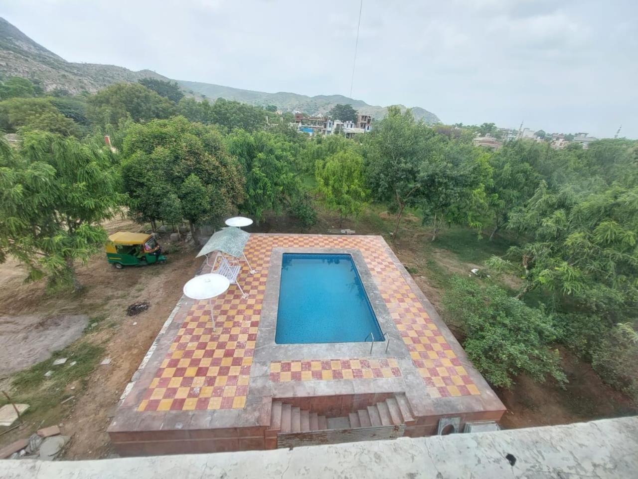 Jhalana Retret ,farm ,pool, Mountain View Resort Jaipur