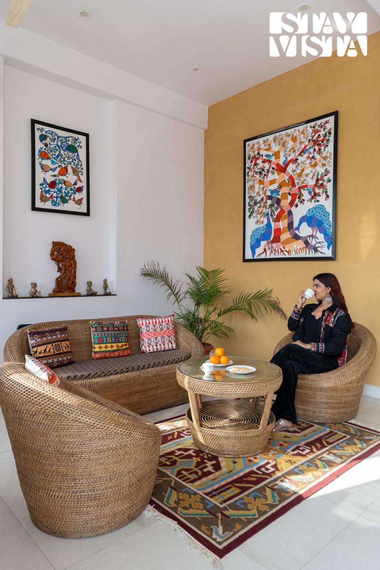 Villa Stayvista At Kurjaan Art Haven 5bhk With Breakfast, Ac & Wifi In Centre Jaipur