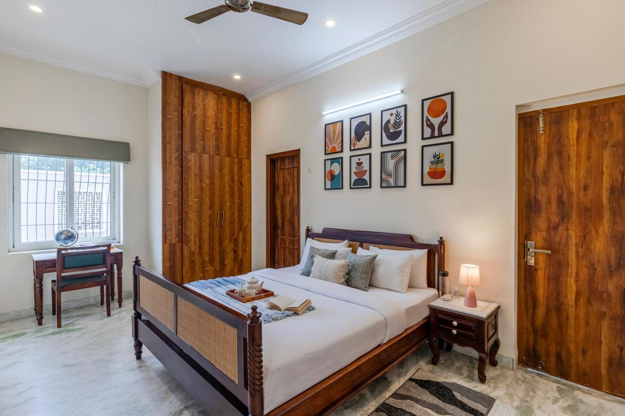 Elivaas 3 Bhk With Pvt Pool & Lush Garden - Oakwood * Jaipur
