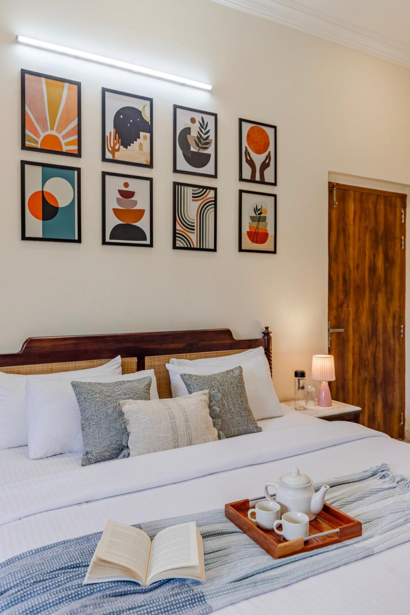 Elivaas 3 Bhk With Pvt Pool & Lush Garden - Oakwood