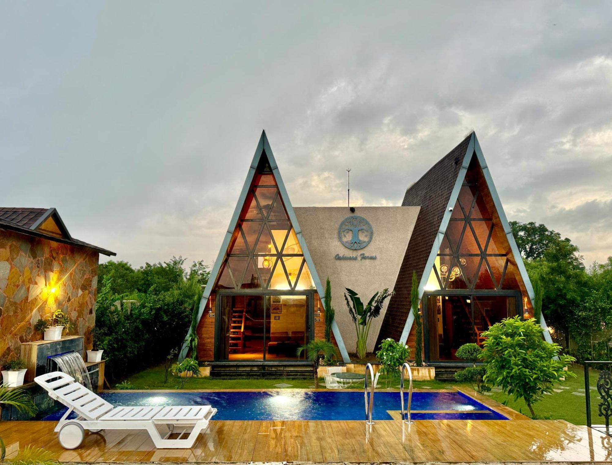 Elivaas 7bhk Oakwood Manor With Pools & Lush Garden * Jaipur