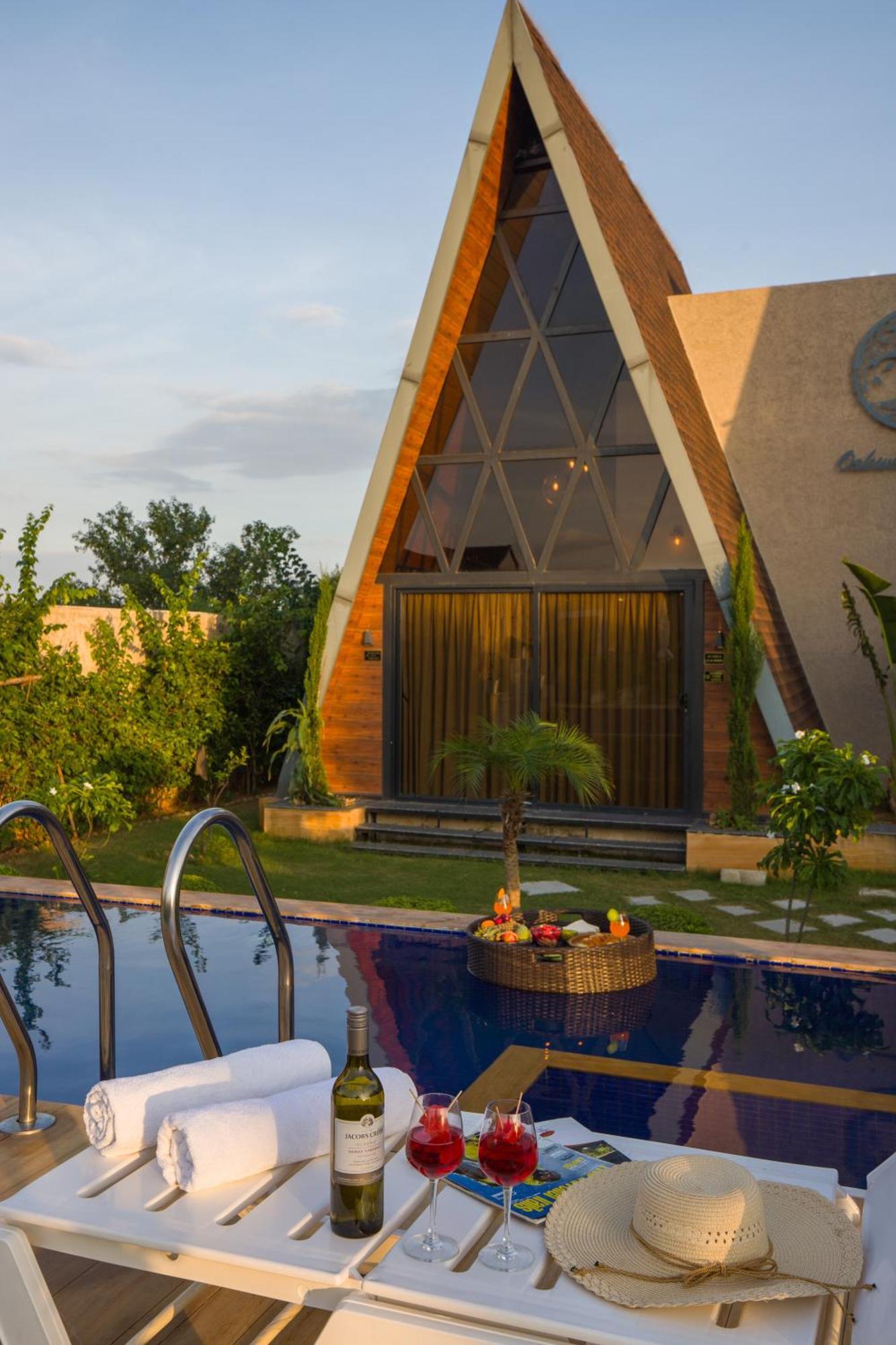 Elivaas 7bhk Oakwood Manor With Pools & Lush Garden Jaipur