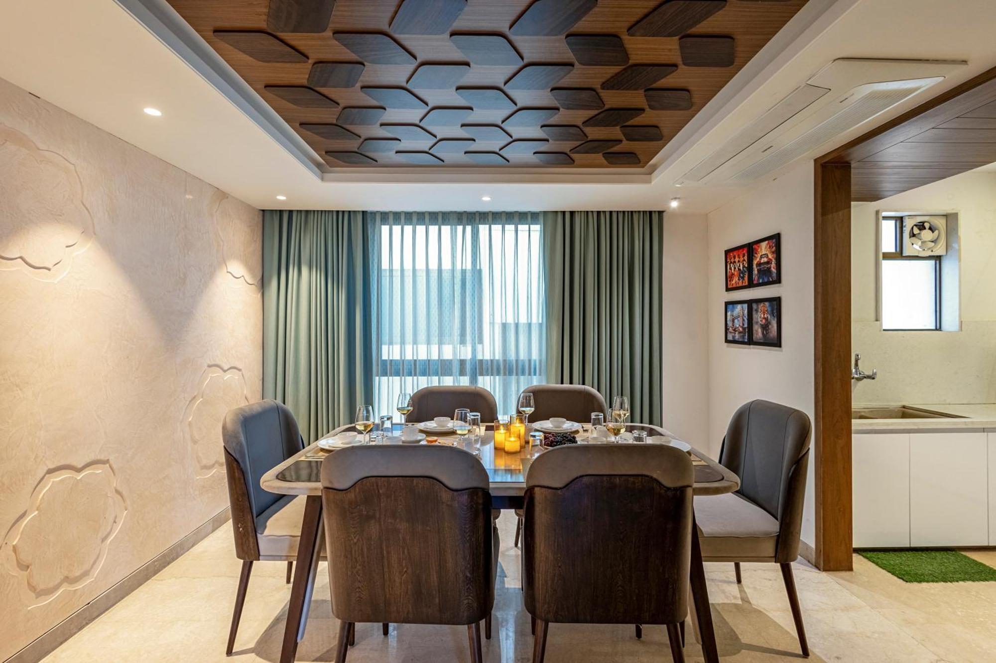 Alaya Manhattan 1804 - 3 Bhk Duplex With Stunning Views, Office & Stylish Bar Villa Jaipur