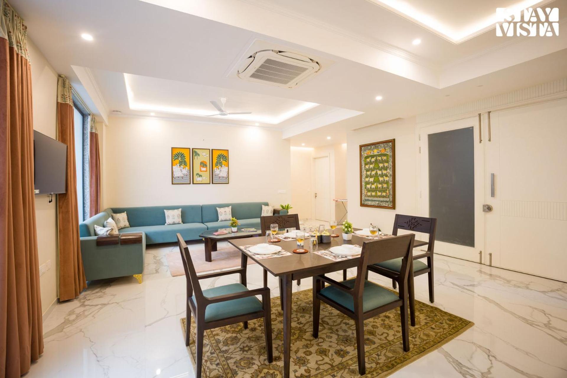 Stayvista At Sabora Blue With Wi-fi, Ac * Jaipur