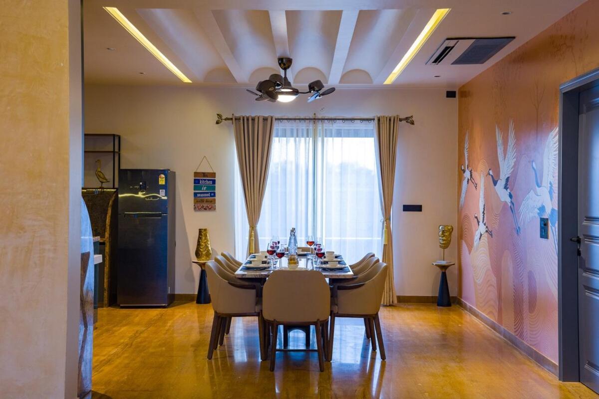 Villa Elivaas The Kanota Retreat 4 Bhk Near Kanota Dam With Pvt Pool & Hill Views *