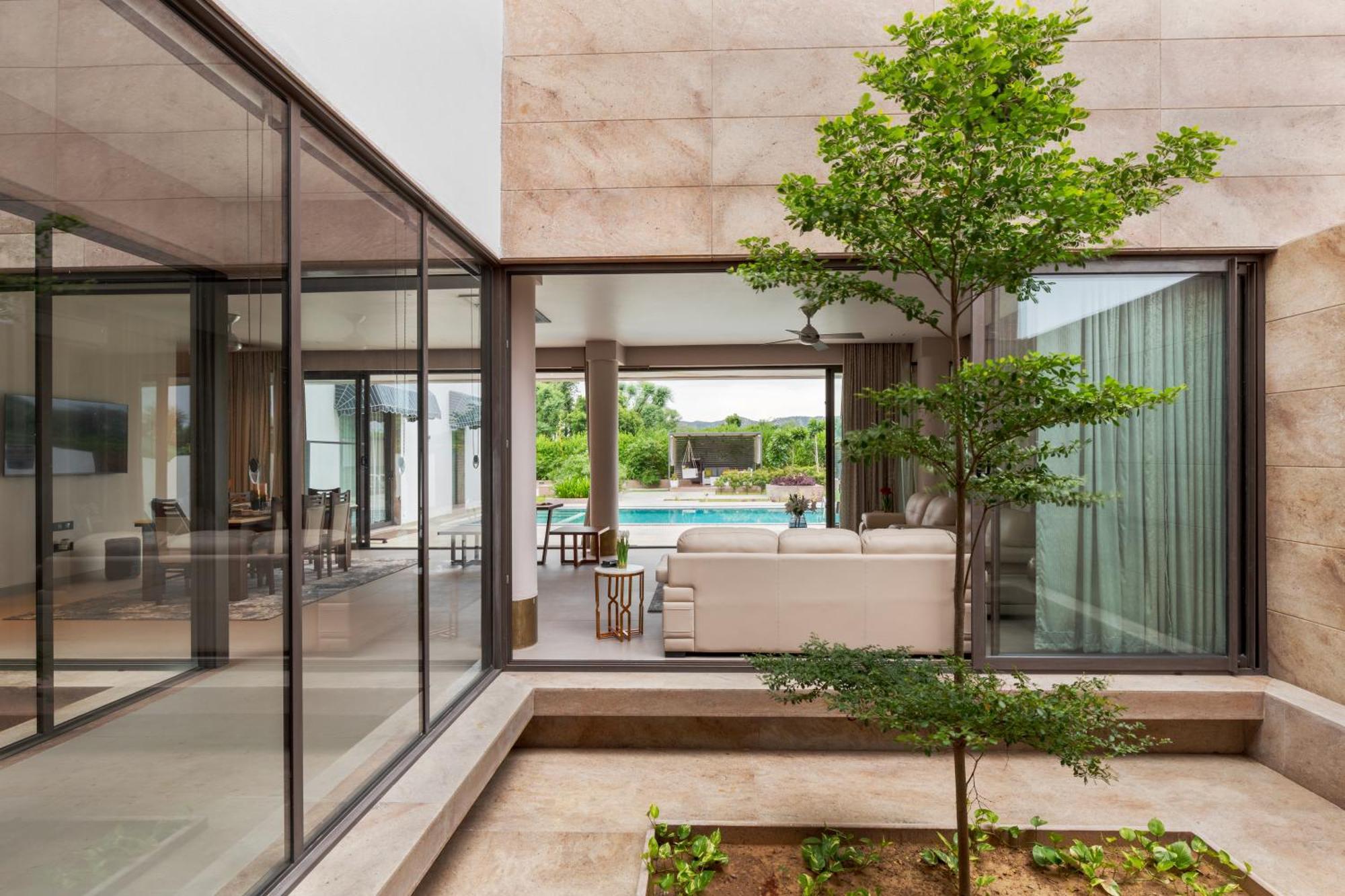 Saffronstays Ambika Farms Villa