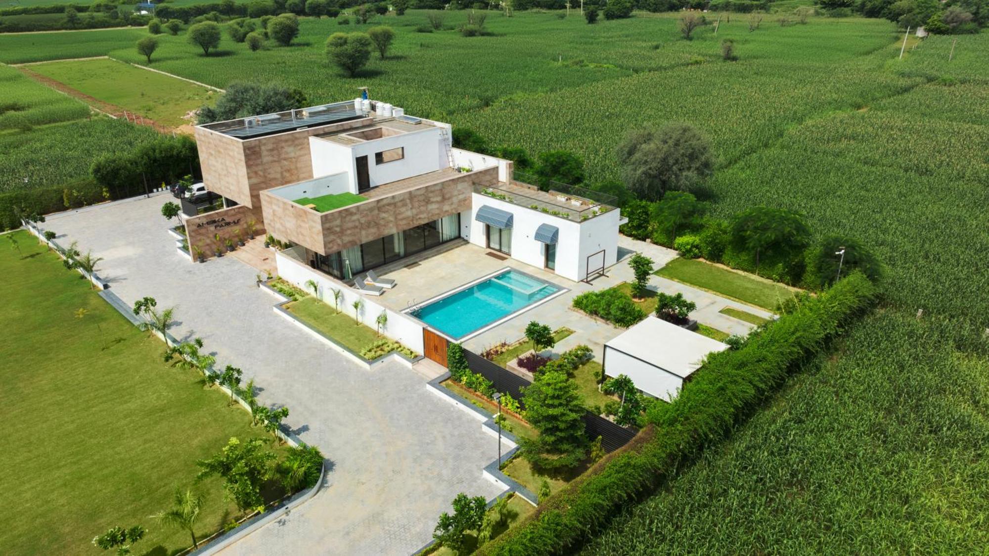 Saffronstays Ambika Farms Jaipur